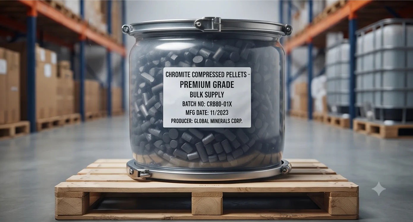 630T Chromite Powder Block Press — finished product 4