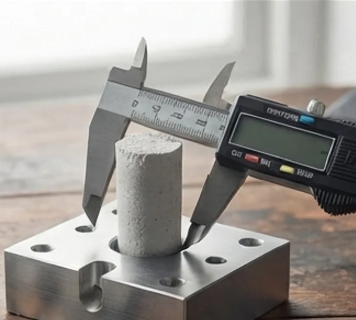 500T Kaolinite Powder Block Press — finished product 2
