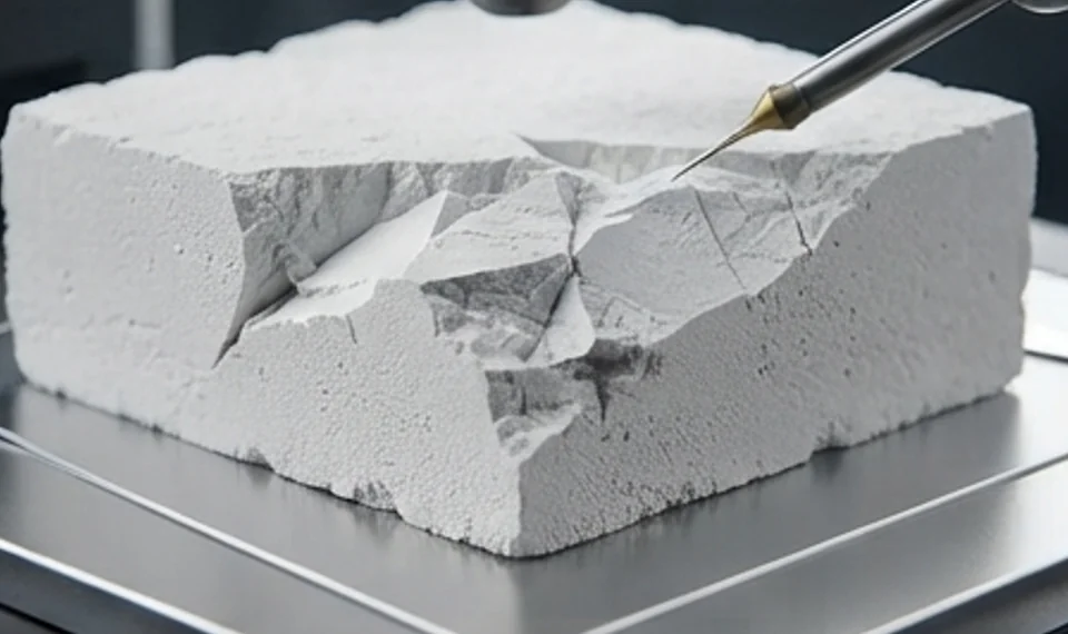 500T Kaolinite Powder Block Press — finished product 3