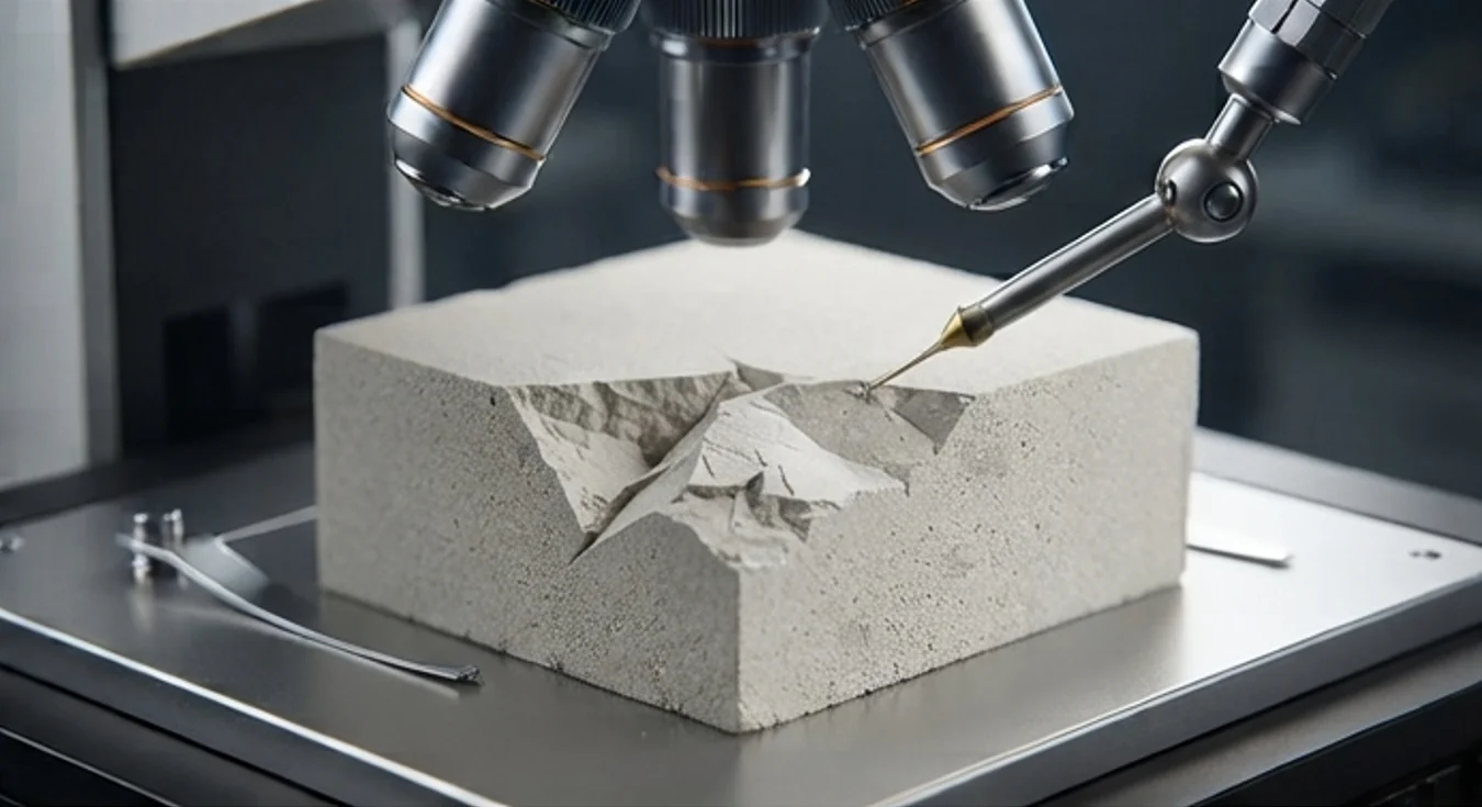 630T Zircon Powder Block Press — finished product 2