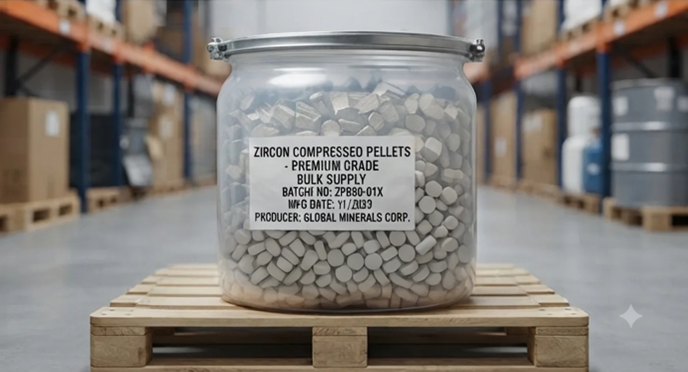 630T Zircon Powder Block Press — finished product 4