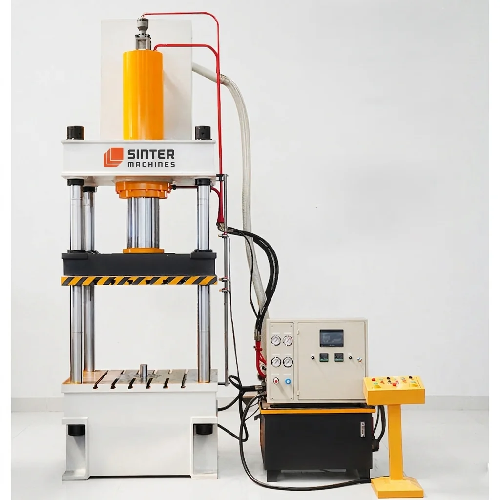 200T Arsenopyrite Powder Block Press 3