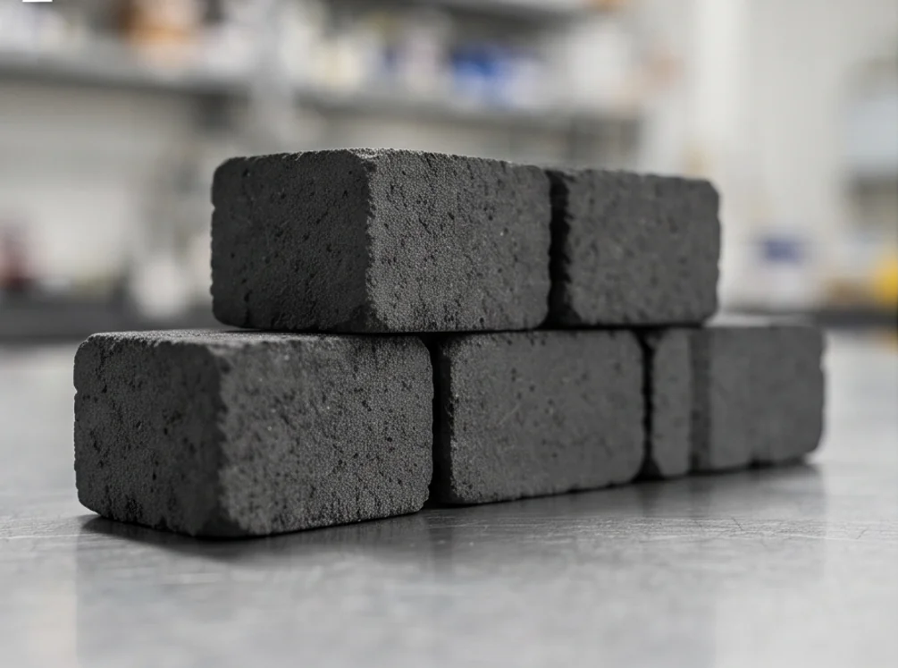 100T Manganosite Powder Block Press — finished product 2