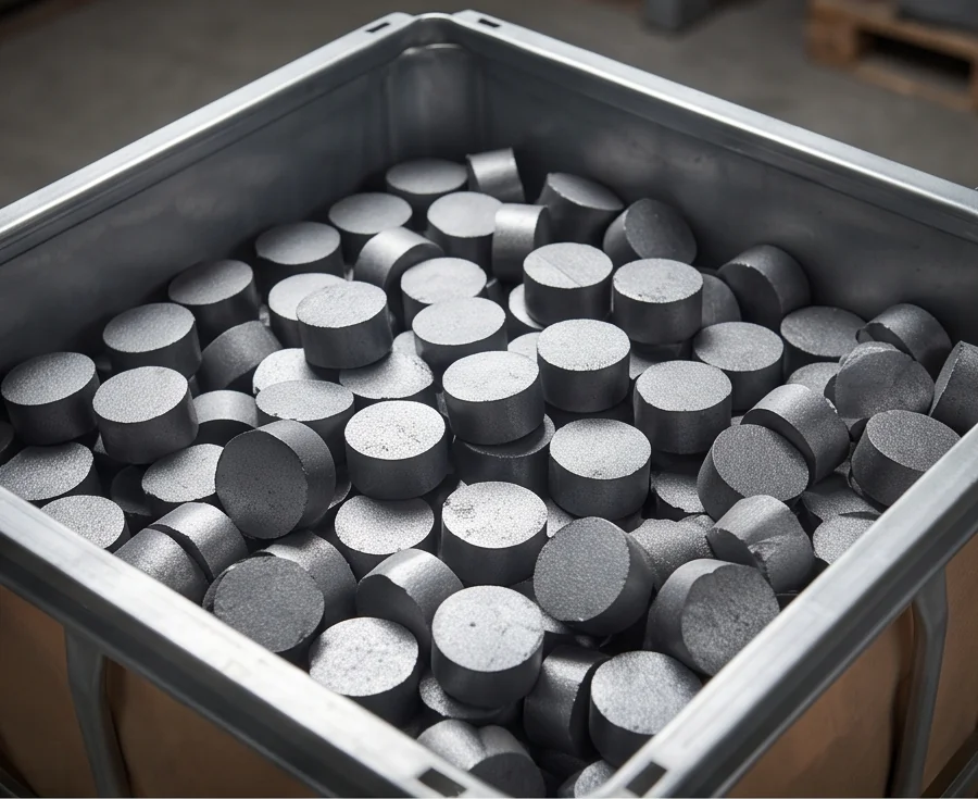 100T Hessite Powder Block Press — finished product 2
