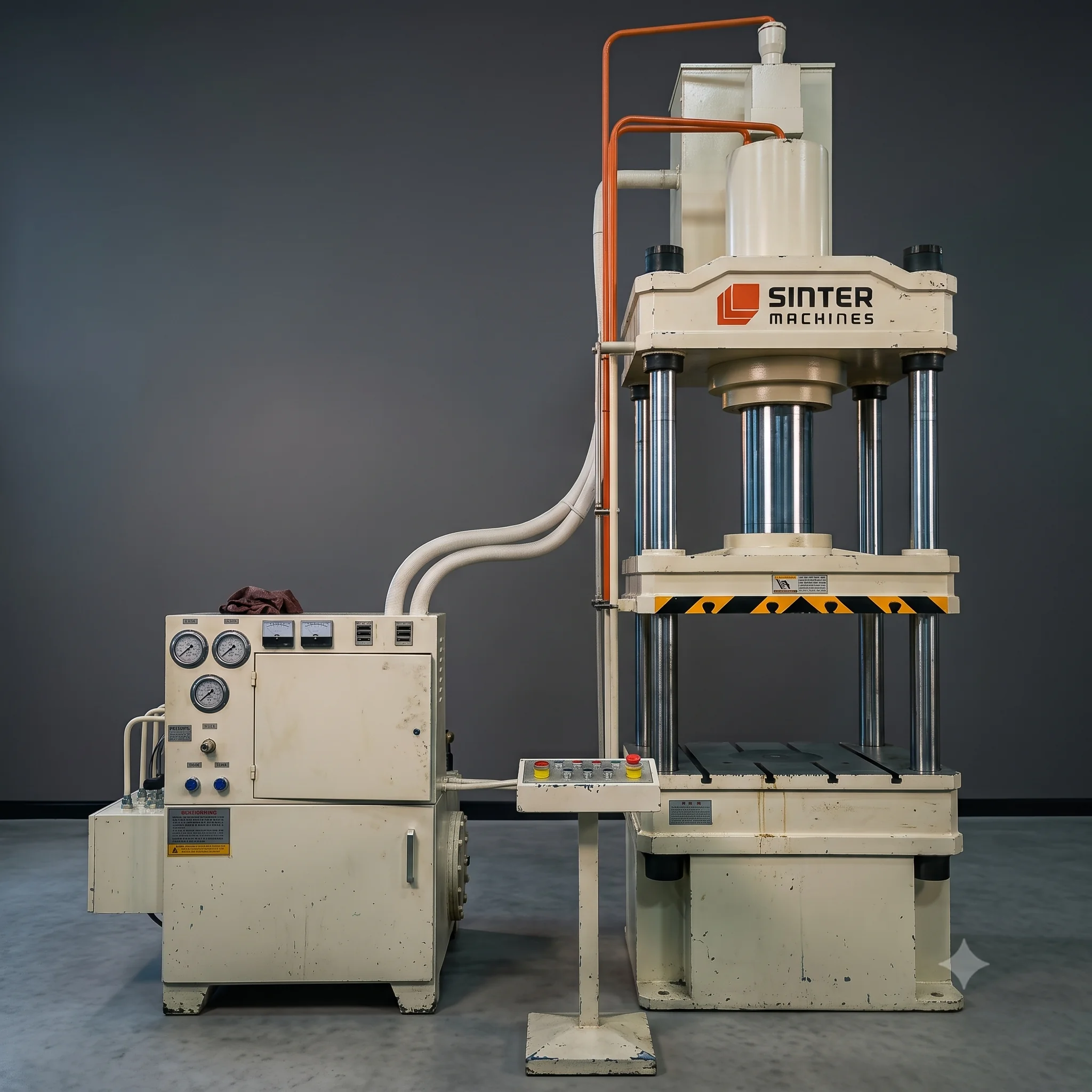 200T Jamesonite Powder Block Press 3