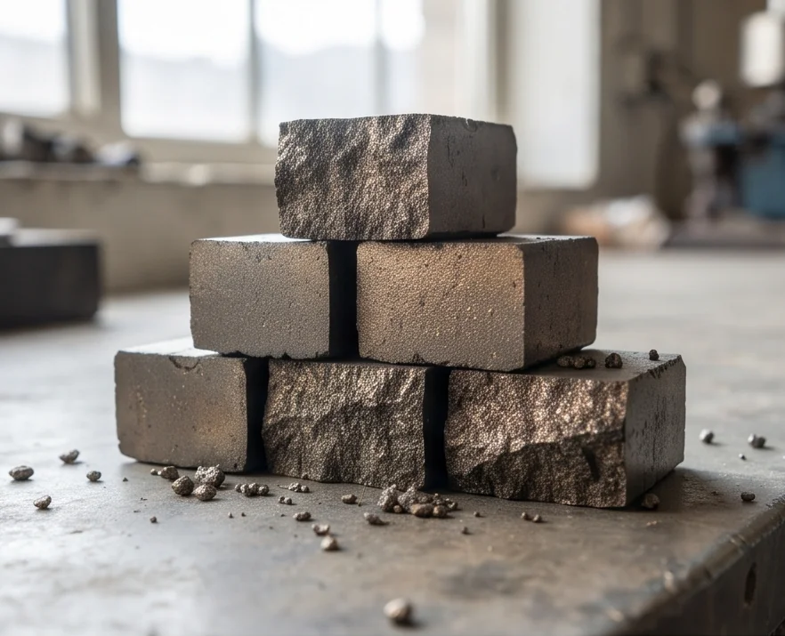 630T Pyrrhotine Powder Block Press — finished product 1