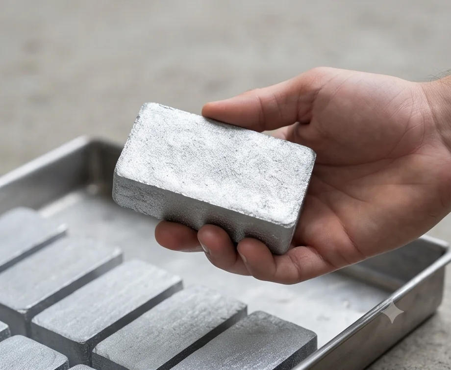 500T Magnesium Powder Block Press — finished product 4
