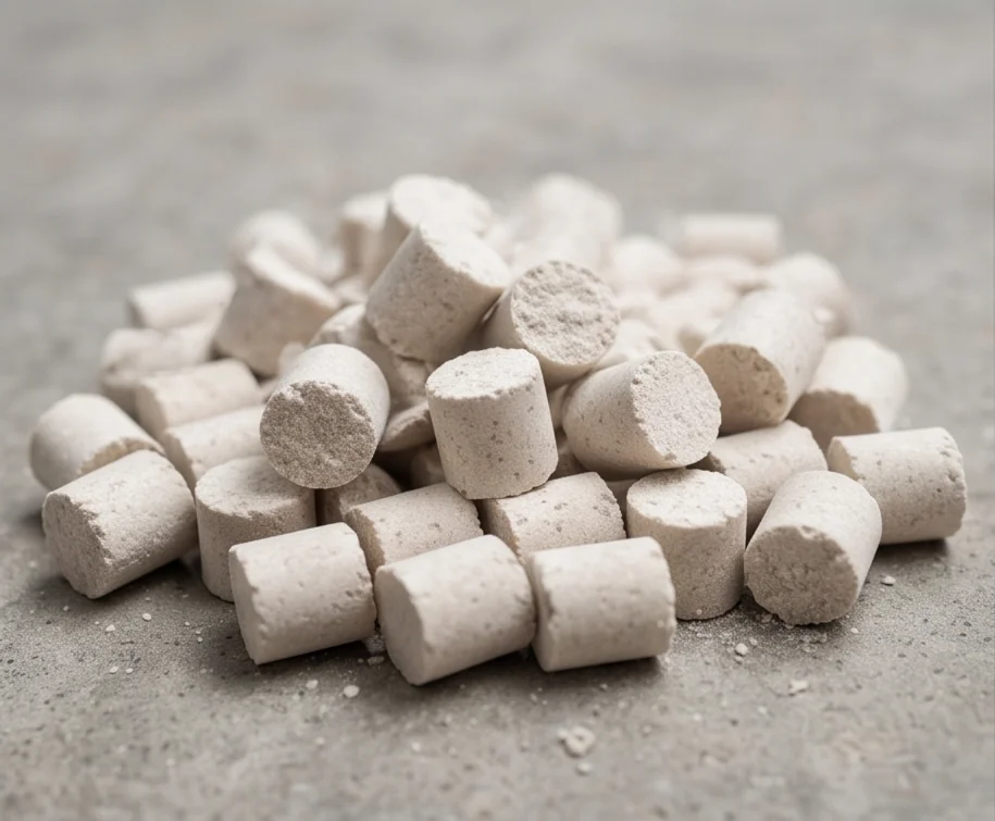 800T Dolomite Powder Block Press — finished product 2