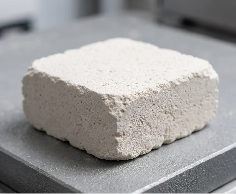 500T Celsian Powder Block Press — finished product 1