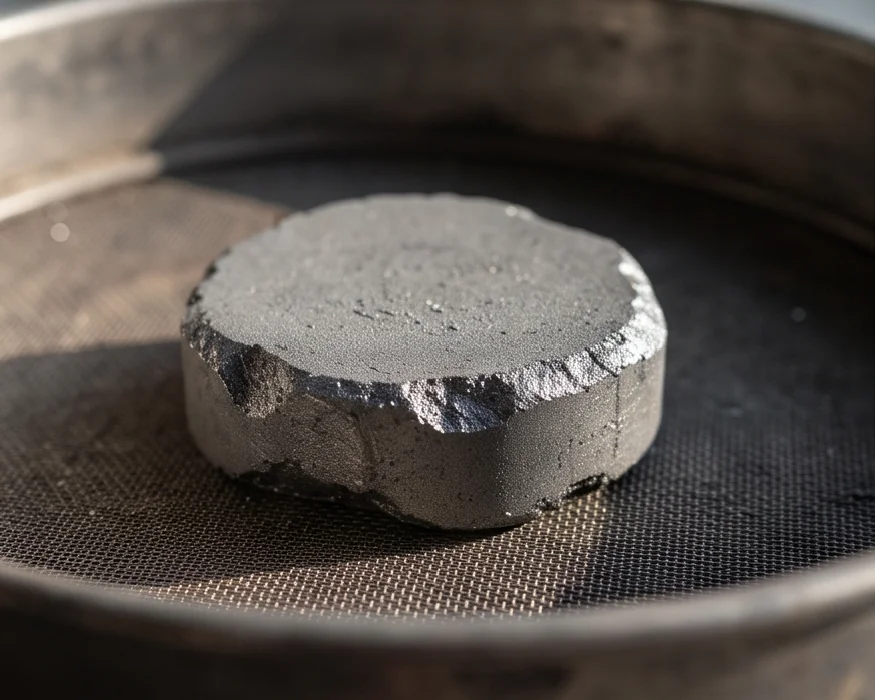 1250T Molybdenum Powder Block Press — finished product 1