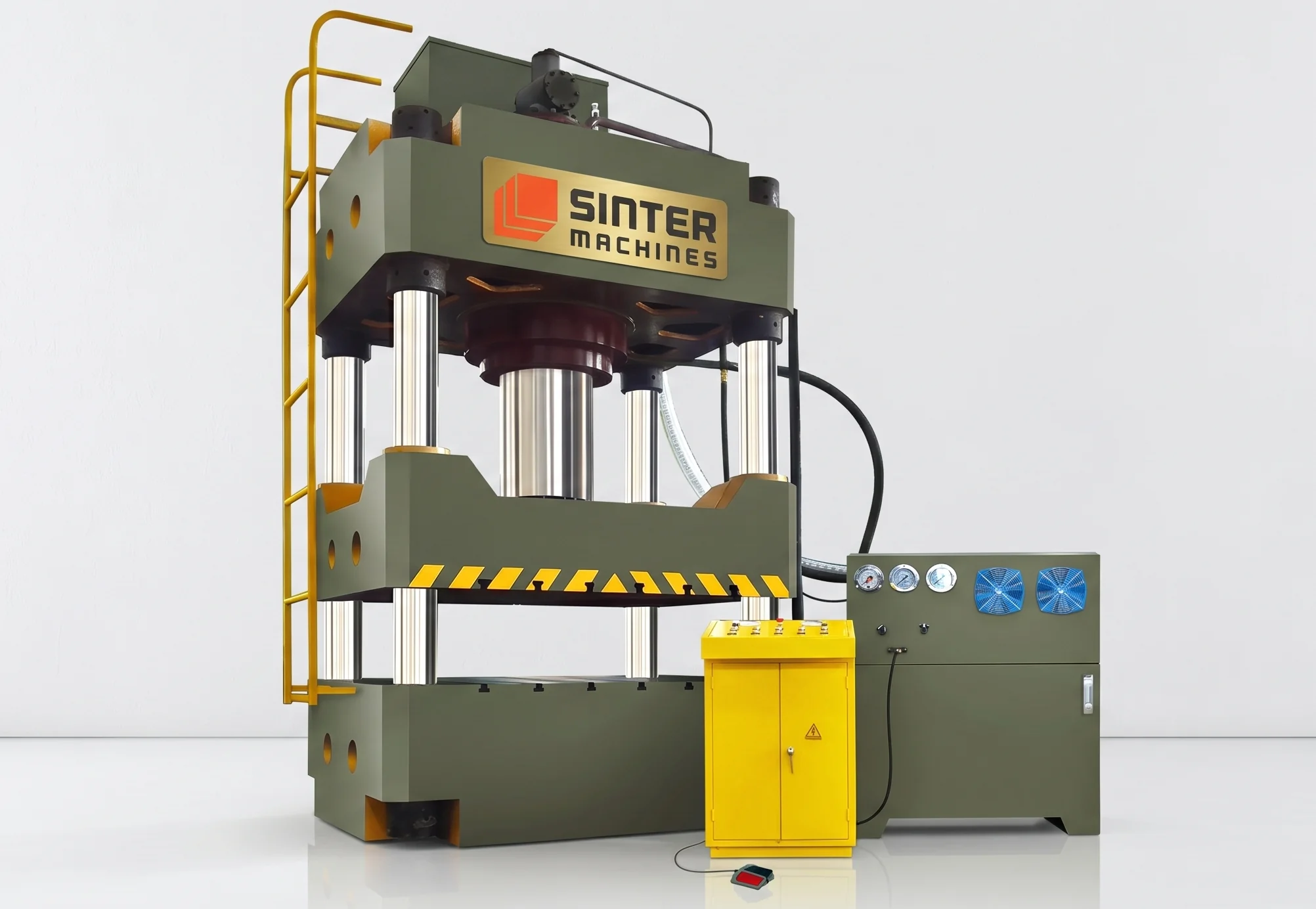 1250T Molybdenum Powder Block Press 2