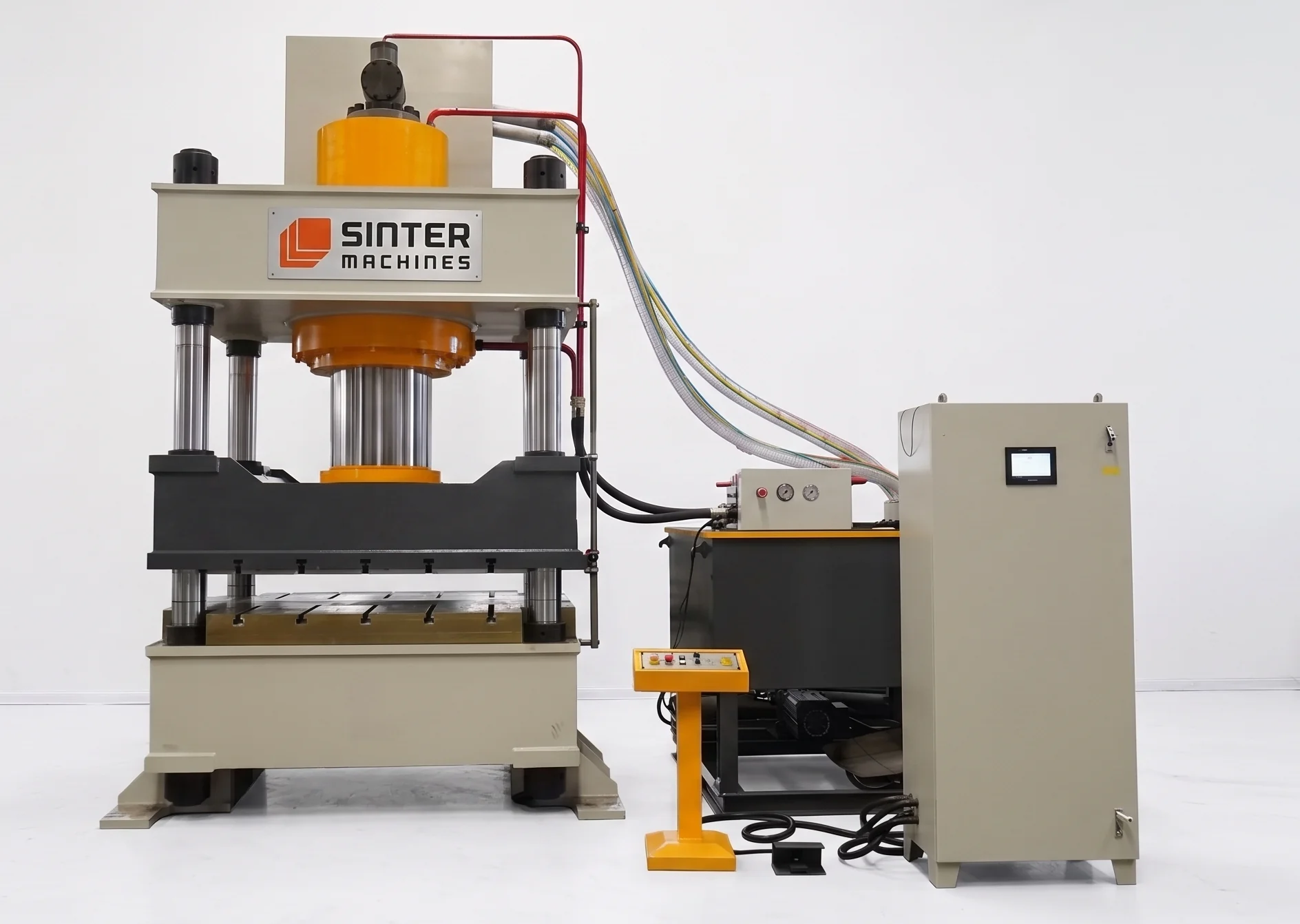 800T Iridium Powder Block Press 4