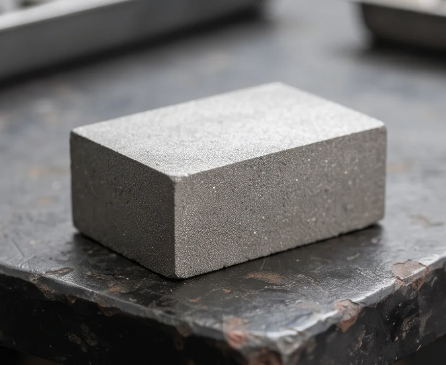 1000T Titanium Powder Block Press — finished product 3