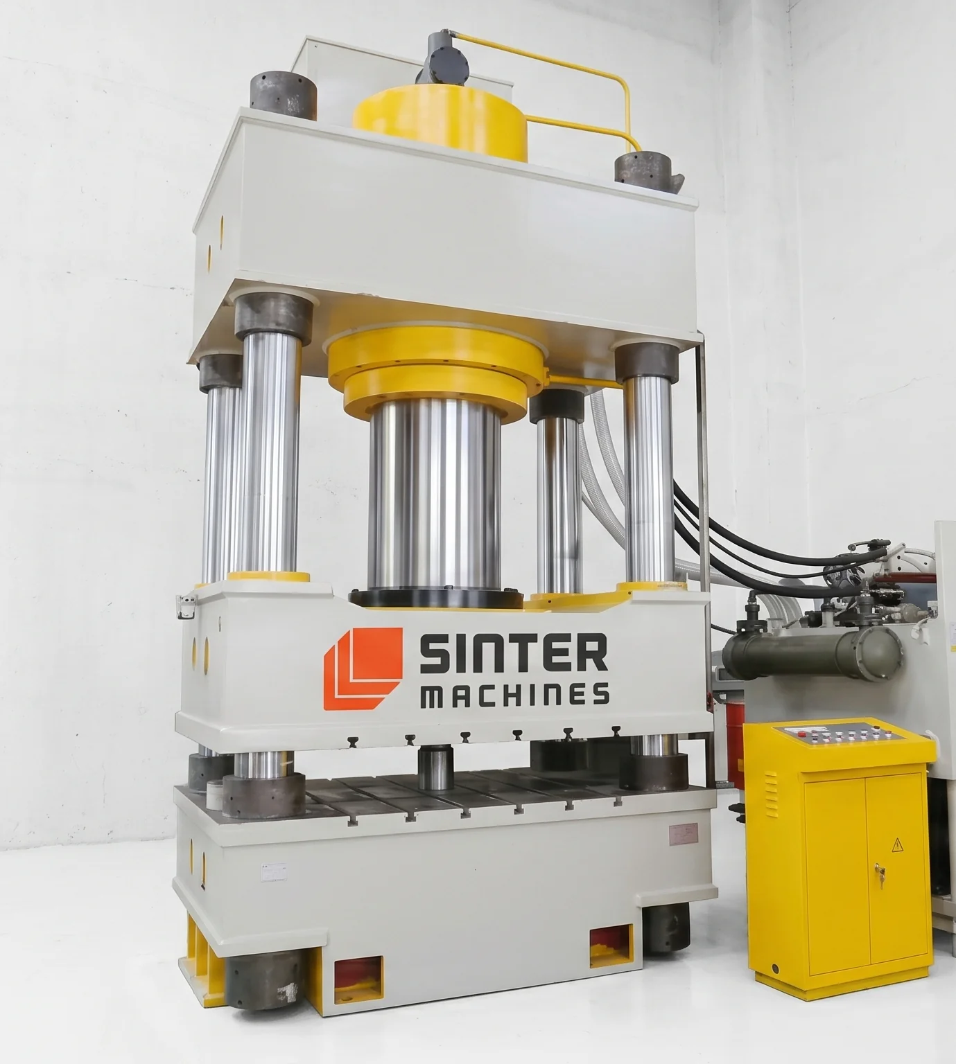 1000T Titanium Powder Block Press 3