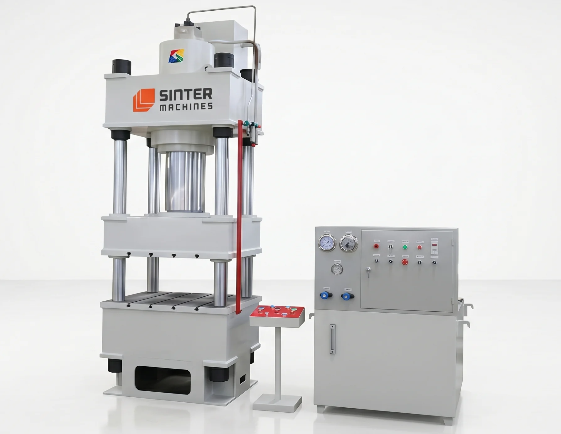 1000T Titanium Powder Block Press 4