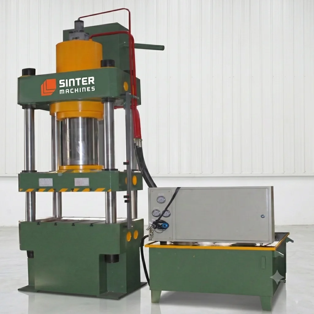 1250T Tungsten Powder Block Press 2