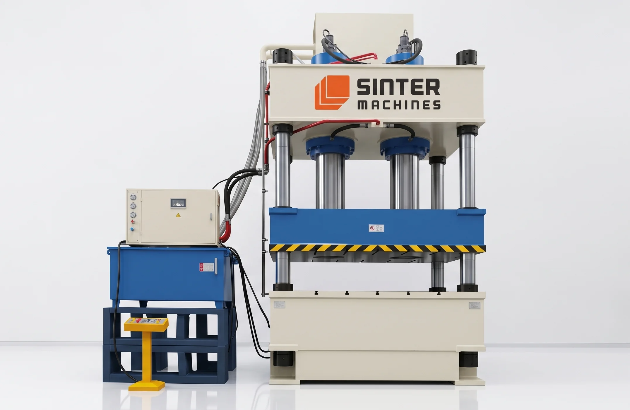 800T Vanadium Powder Block Press 2