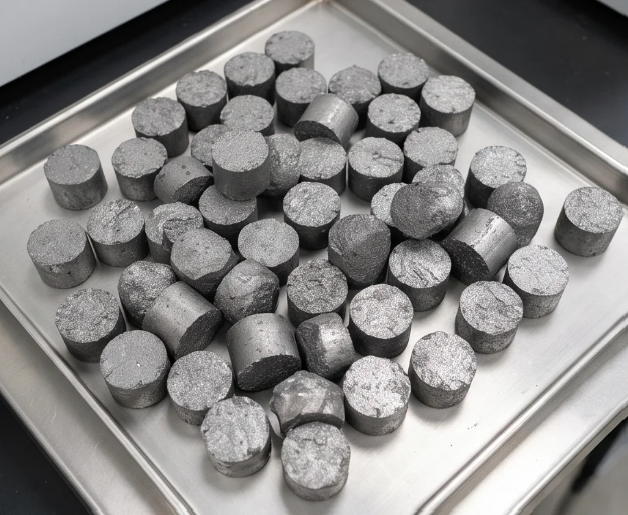 800T Vanadium Powder Block Press — finished product 1