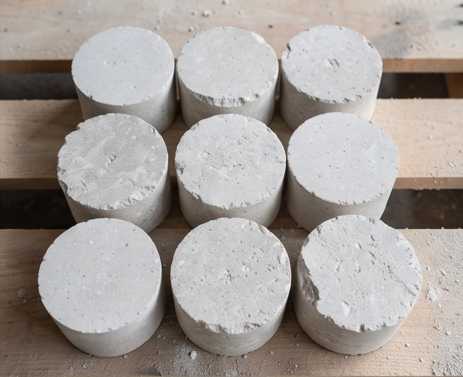 1000T Quartz Powder Block Press — finished product 3