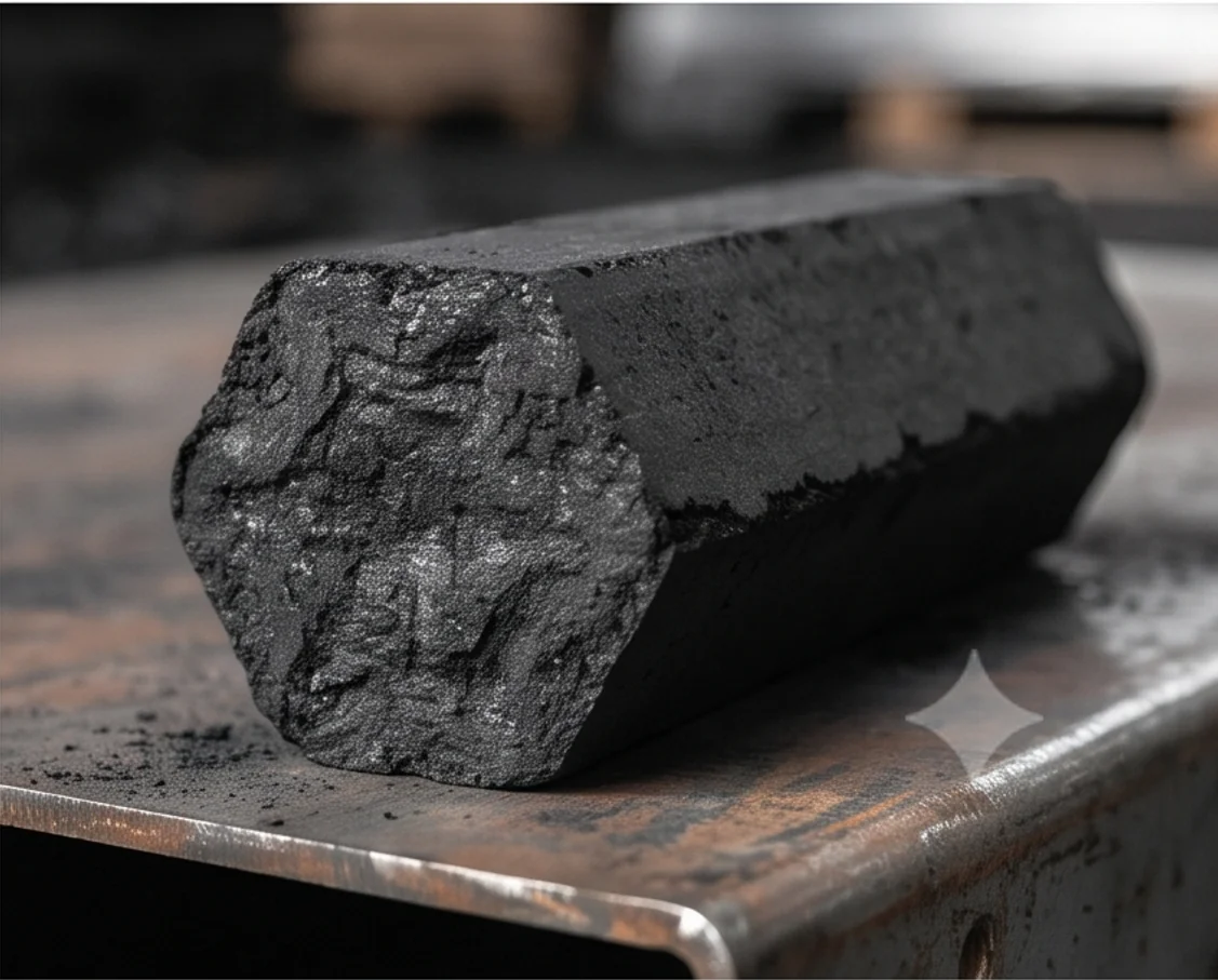 500T Coal Powder Block Press — finished product 4
