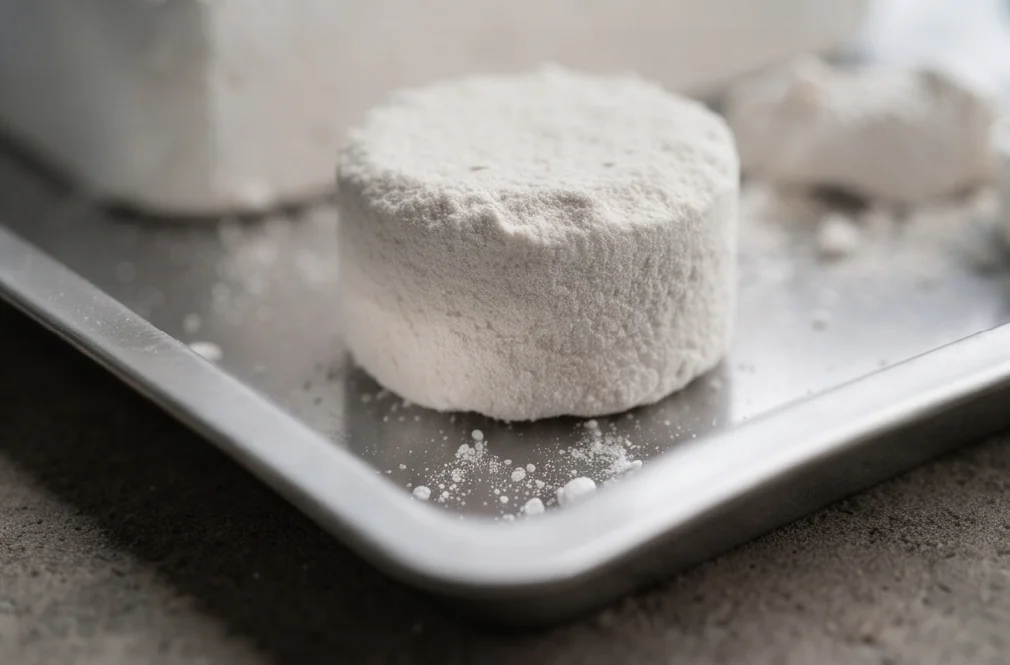 200T Talc Powder Block Press — finished product 2