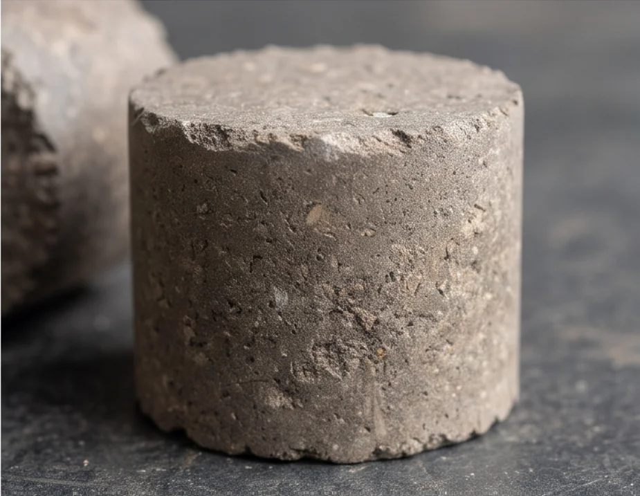 1600T Refractory Powder Block Press — finished product 2