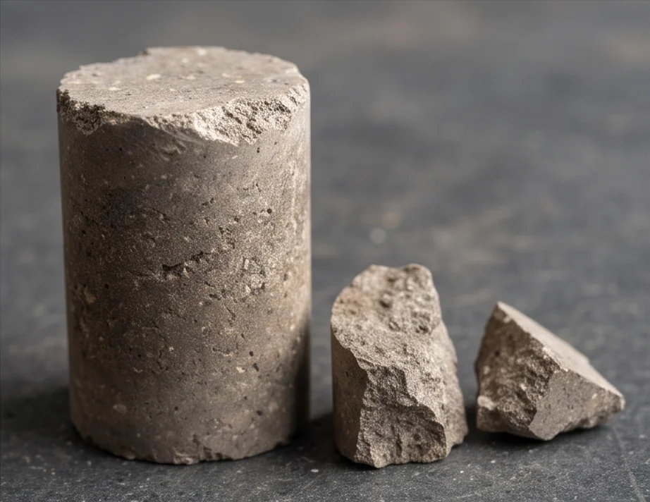 1600T Refractory Powder Block Press — finished product 3