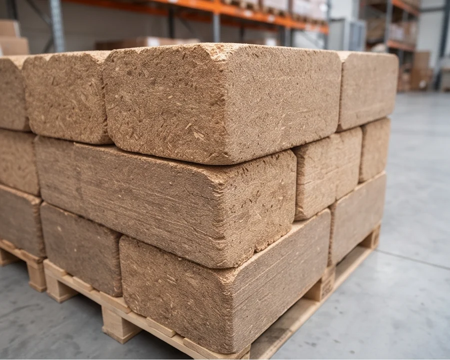 400T Sawdust Refractory Powder Block Press — finished product 1