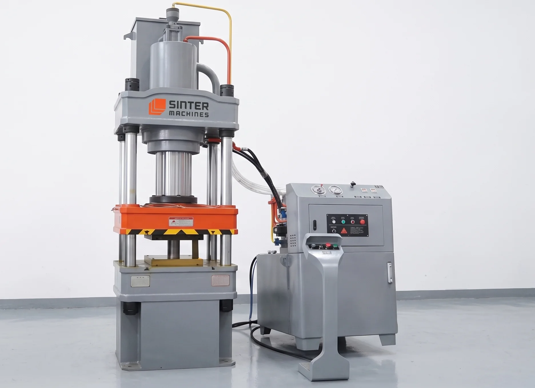 630T Biomass chips & Powder Block Press 2
