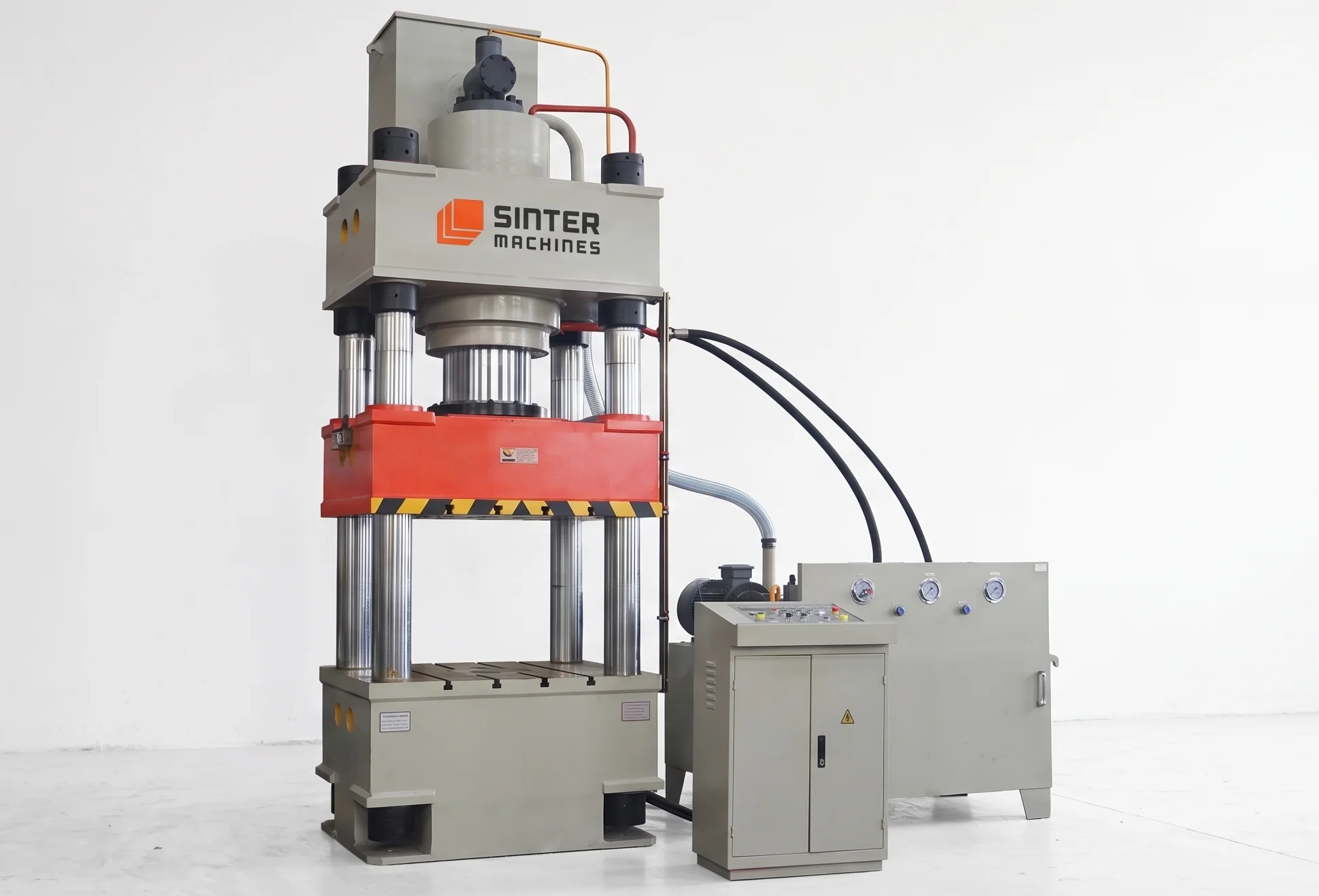 630T Biomass chips & Powder Block Press 3