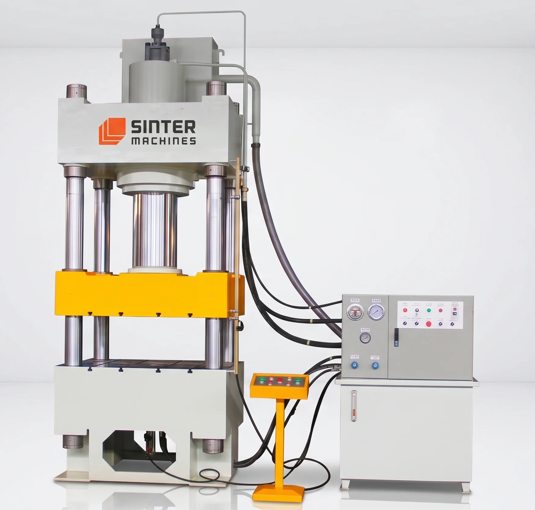 630T Biomass chips & Powder Block Press 4