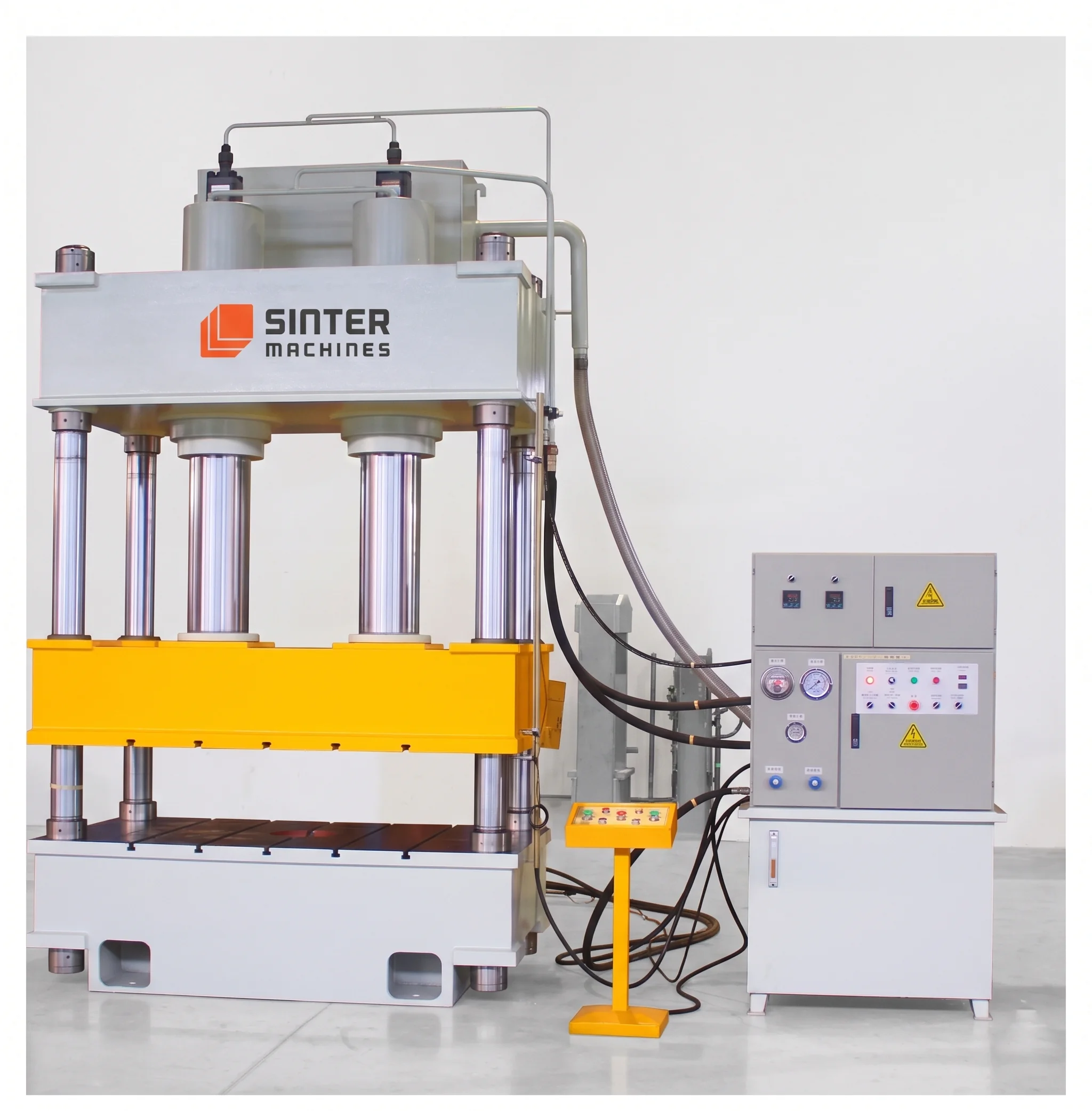 500T Activated carbon Powder Block Press 3
