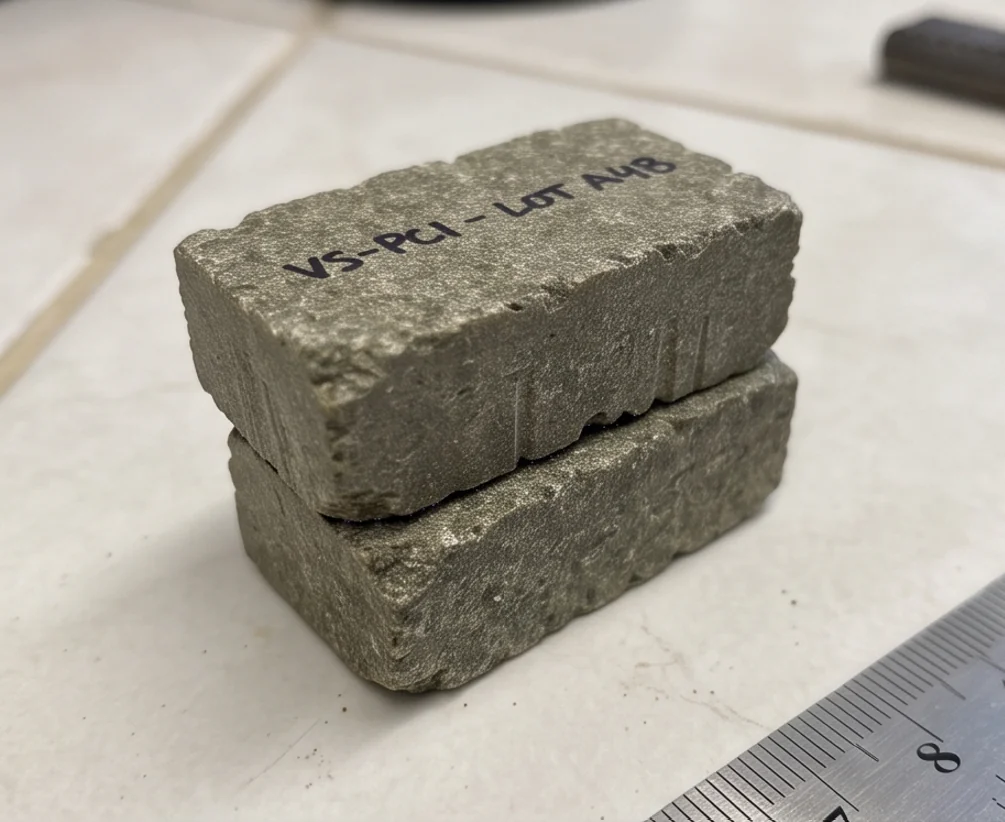 630T Vesuvianite Powder Block Press — finished product 2