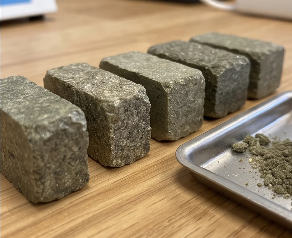 630T Vesuvianite Powder Block Press — finished product 3