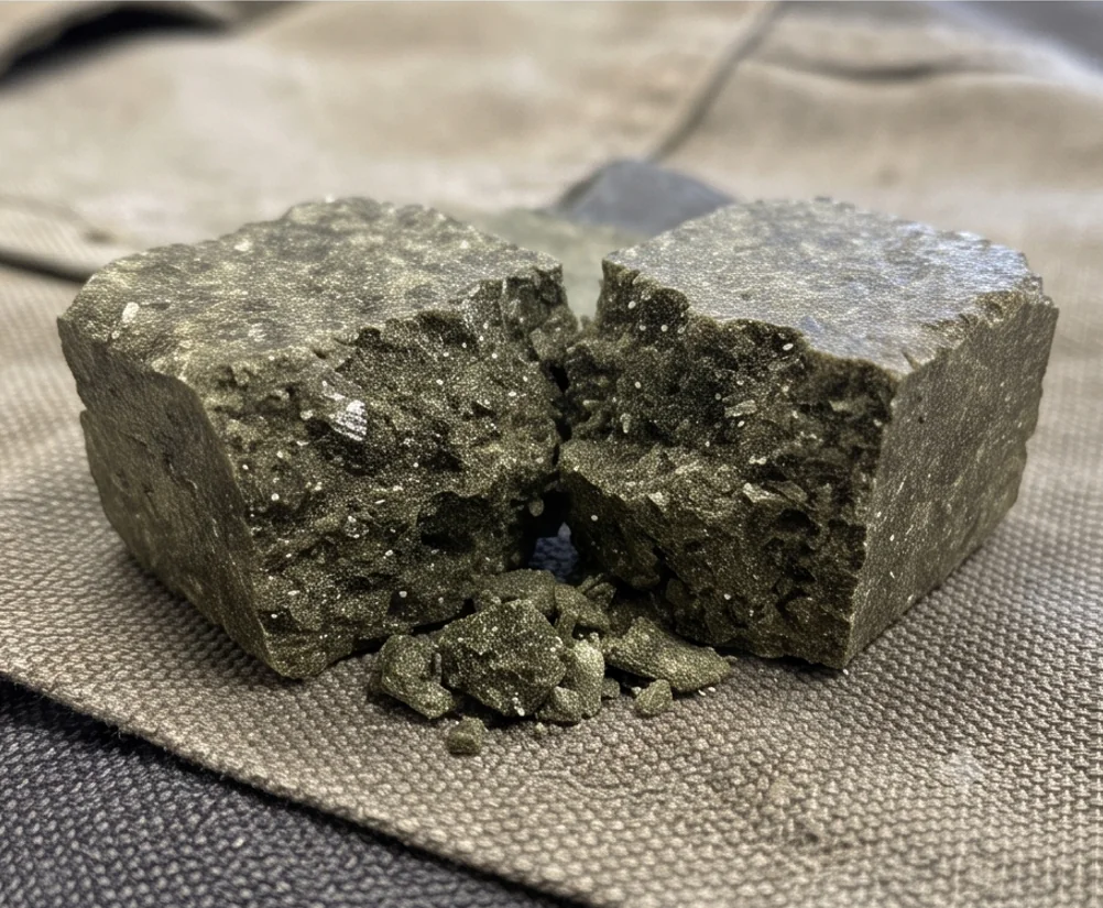 630T Vesuvianite Powder Block Press — finished product 4