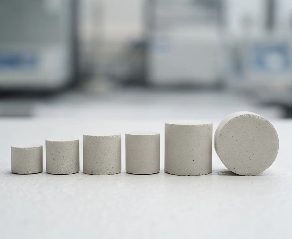 200T Boracite Powder Block Press — finished product 3