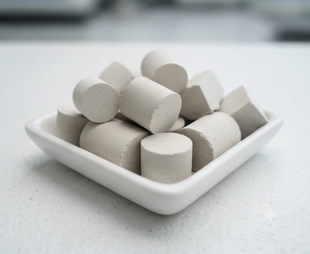 200T Boracite Powder Block Press — finished product 4