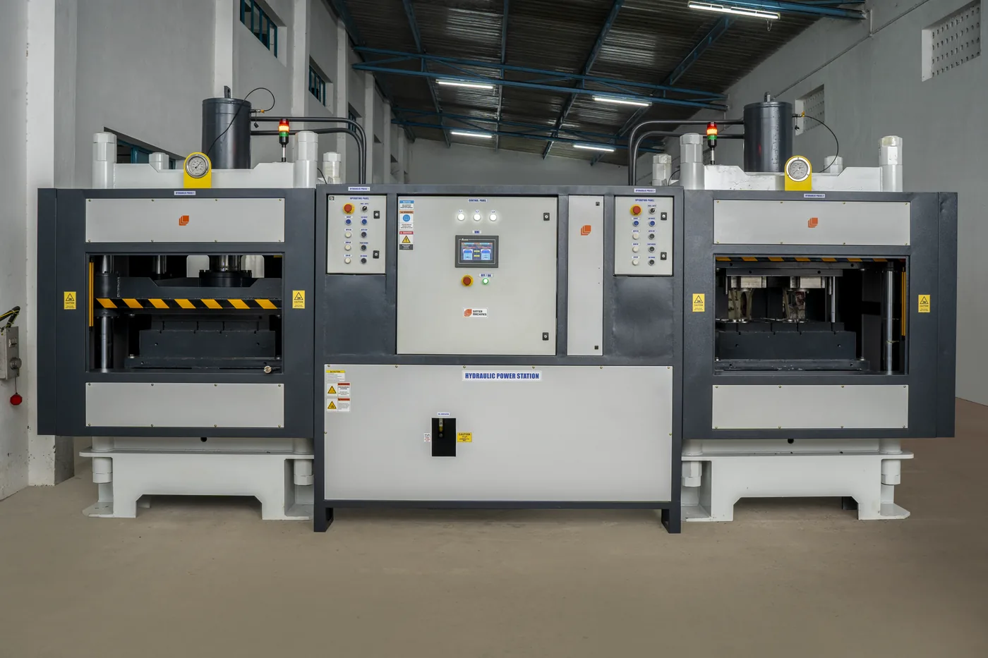 200T Parking Floor Slabs Press